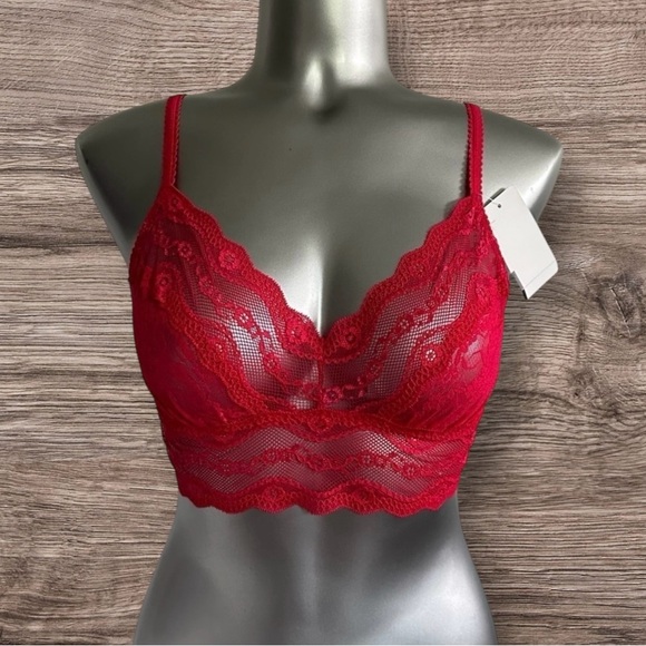 🆕Red Lace Bralette - Picture 3 of 14